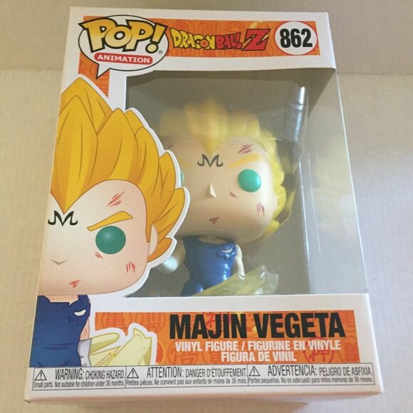 NEW POP! Animation: Dragon Ball Z Majin Vegeta Funko Pop Figure - Picture 7 of 7